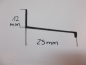 Preview: Alu-Wetterschenkel 25 mm Ausladung, WS18