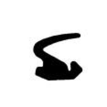 Lippendichtung in schwarz, 30806