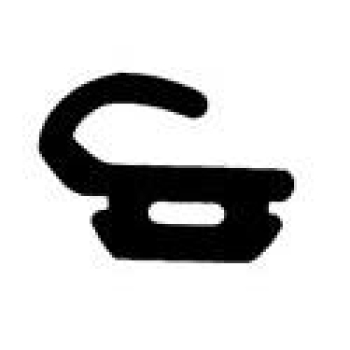 Lippendichtung in schwarz, 34934