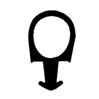 Schlauchdichtung in grau, 35337