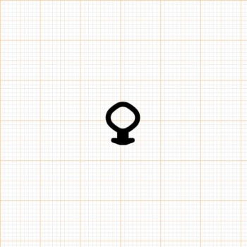 Preview: Schlauchdichtung in schwarz, 46593