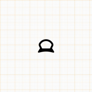 Preview: Schlauchdichtung in schwarz, 46883