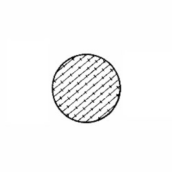 Stahlzargendichtung in schwarz