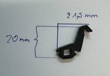 Mitteldichtung in schwarz, 68700, R023/2