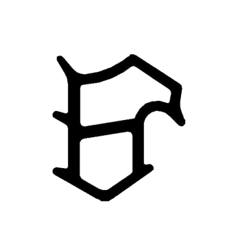 Stahlzargendichtung in schwarz