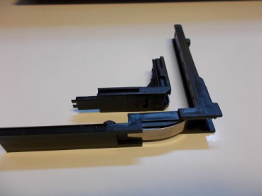 Schüco Eckumlenkung 251514 ohne Rolle inkl. Deckel