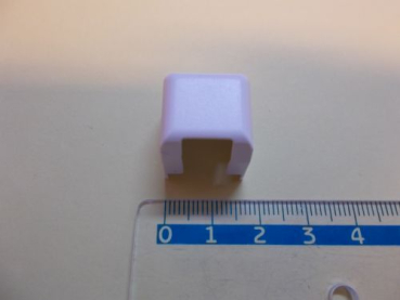 Preview: Abdeckkappe Siegenia EL U, Favorit, Farbe weiß