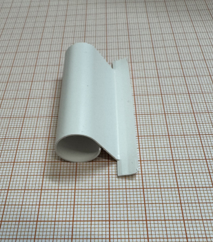 Abeckkappe für Scherenband Siegenia in weiß