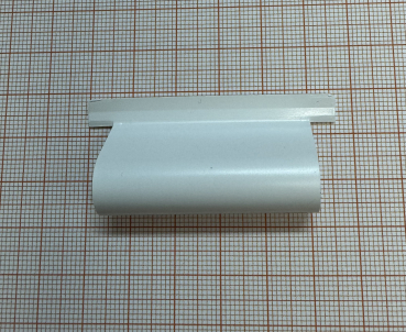 Preview: Abeckkappe für Scherenband Siegenia in weiß