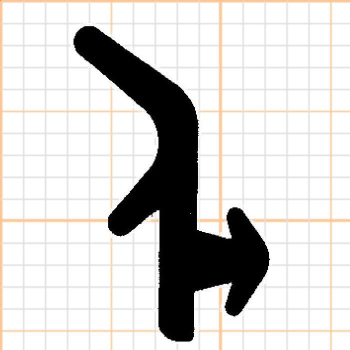 Lippendichtung in schwarz, 32572, R021/4