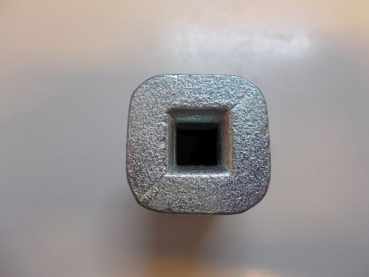 Preview: Bodenhülse (Steinbüchse) für Tortreibriegel zum Einlassen in den Boden, für 10 er Tortreibriegel