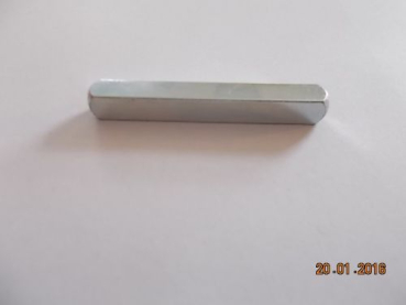 Vierkantstift Olivenstift 7 x 7 x 55 mm, verzinkt