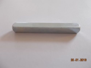 Vierkantstift Olivenstift 7 x 7 x 60 mm, verzinkt