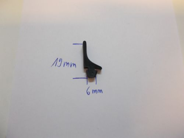 Mitteldichtung in schwarz, 11125, R023/2