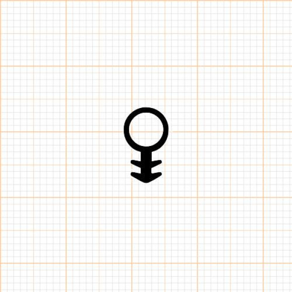 Schlauchdichtung 6,5 mm Durchmesser in weiß, 23594, R024/3