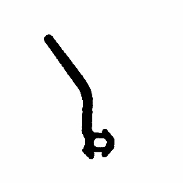 Lippendichtung in schwarz, 30288, R021/1