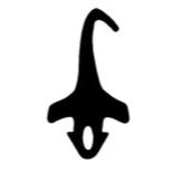 Mitteldichtung in schwarz, 33487, R023/2