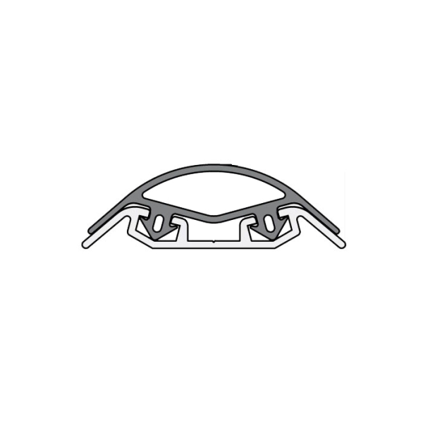 Bodenschwellendichtung (grau / 1000 mm)