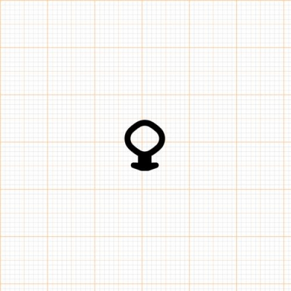 Schlauchdichtung in schwarz, 46593