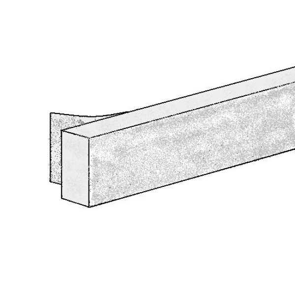 I-Profil 9 mm breit, für 1-3 mm Spalt (3 x 9 mm), 64184, R022/3