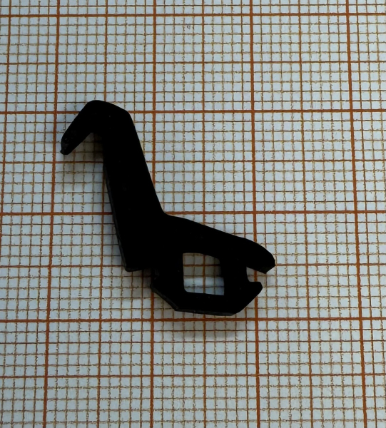 Mitteldichtung in schwarz, 68700, R023/2