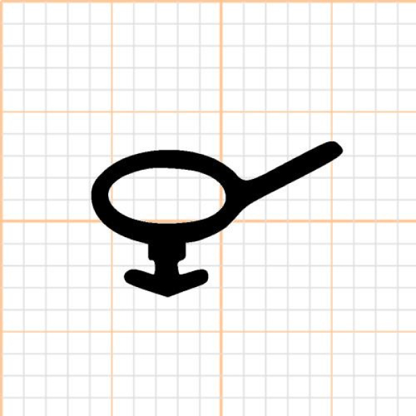 Schlauchdichtung in schwarz, 33265, R021/3