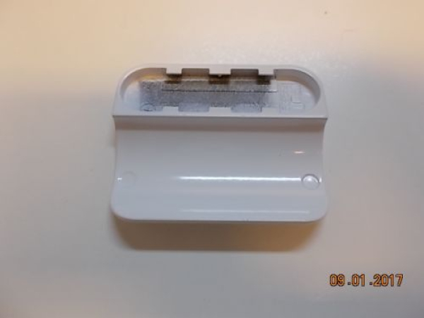 Balkontürgriff BG 121 aus Aluminium in weiss