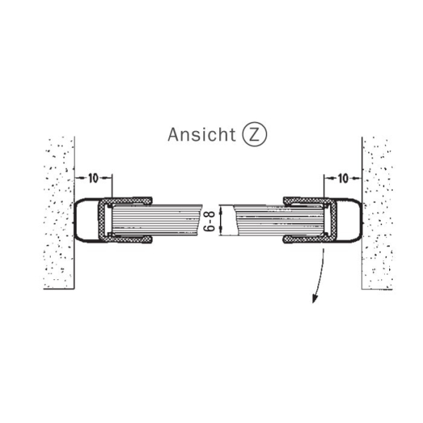 Duschdichtung (6-8 mm / 2010 mm), 44018