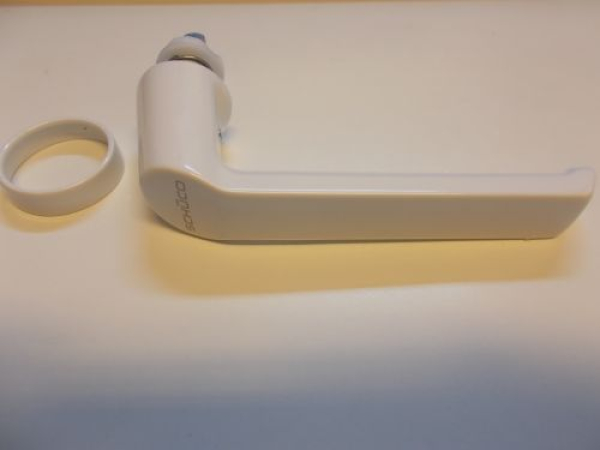 Schüco Steckgriff für Metallfenster in weiß