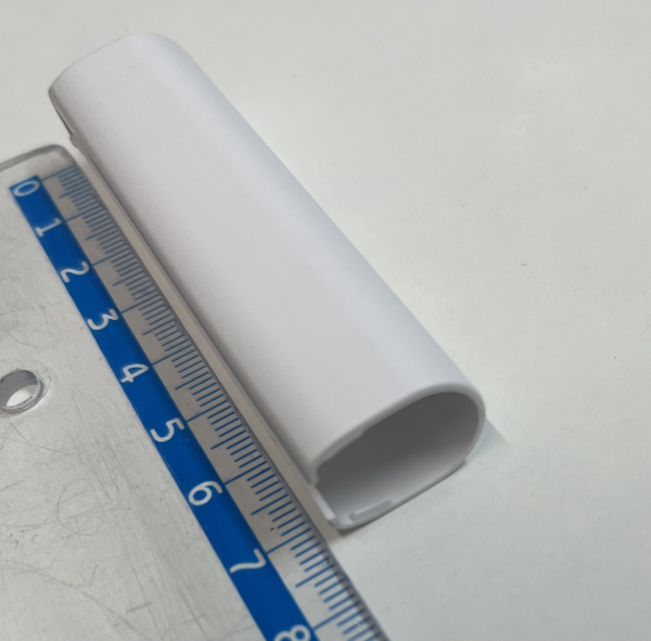 Abdeckkappe Eckband Siegenia-Aubi weiß