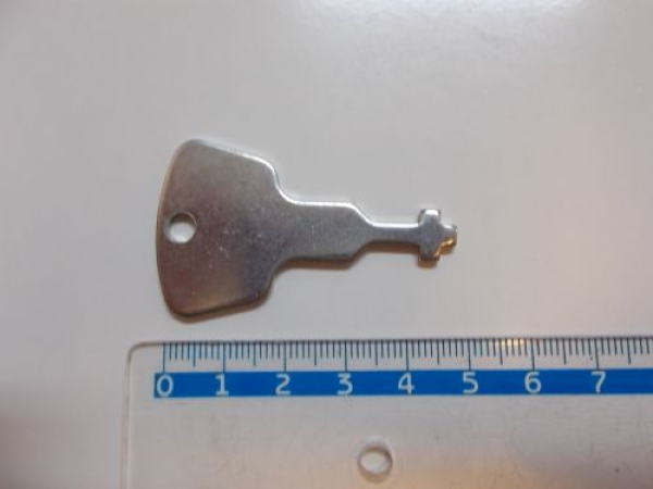 Schlüssel Portal TS, Siegenia-Schlüssel für Mechanik der Parallelschiebetür, R021/1