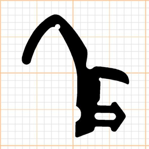 Mitteldichtung in schwarz, 36921