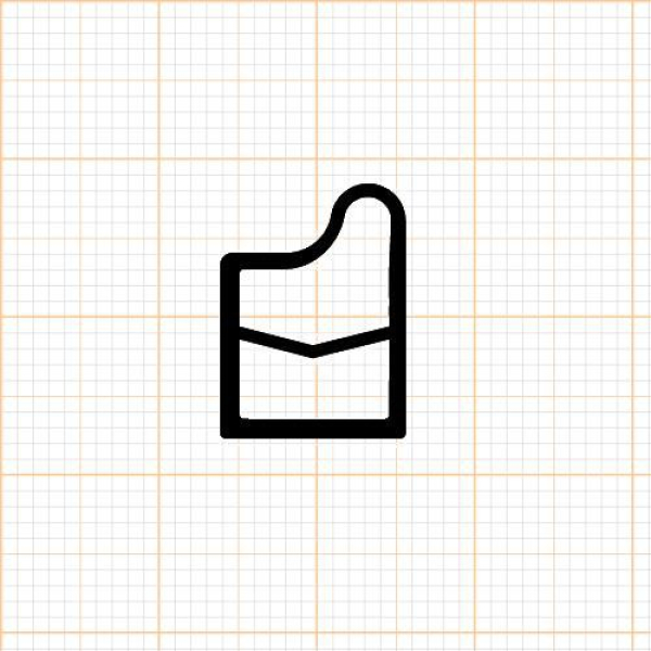 Stahlzargendichtung in weiß, 59548, R 014/1