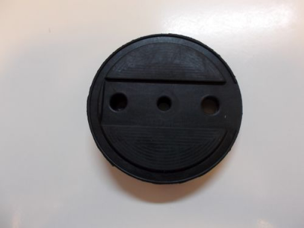 Unterlegplatte schwarz, 10 mm für Edelstahl Türpuffer "Schildkröte"