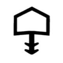 Holzzargendichtung für 12 mm Falzbreite in weiß, R 012/3