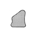 Stahlzargendichtung in grau