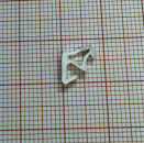 Überschlagdichtung 3 mm Nutbreite in weiß, 54499, R012/3
