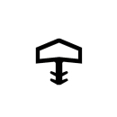 Holzzargendichtung für 12 mm Falzbreite in schwarz, R 012/1