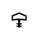 Holzzargendichtung für 12 mm Falzbreite in braun, R 012/1